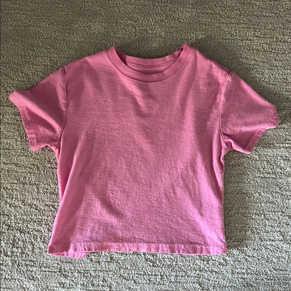Urban Outfitters Pink Short Sleeve Tee